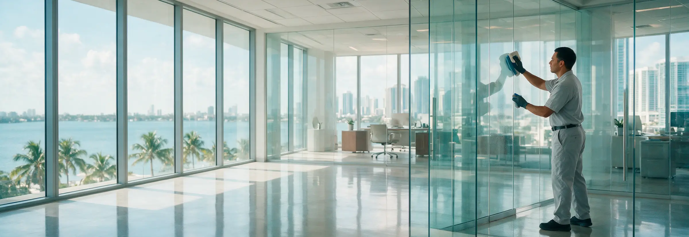Servicios de limpieza comercial en Miami - Service Solutions USA