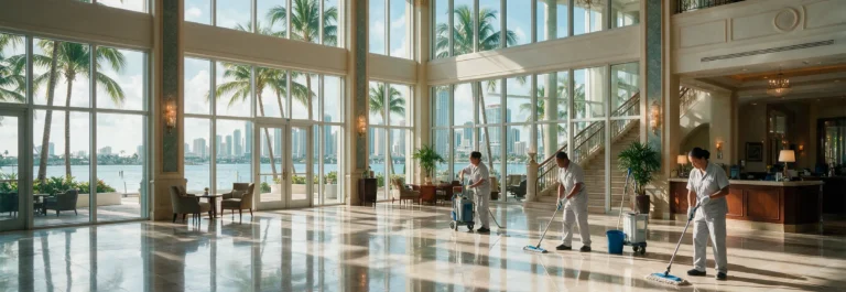 Limpieza comercial de oficinas en Miami - Service Solutions USA